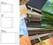 Square Watercolor Journal, 5.5x5.5”, 140 LB, 300 GSM, Cotton Paper, Cold Press, 24 Sheets, 48 Pages, Watercolor Paper Sketch Books for Use As Mix Media Pad On The Go